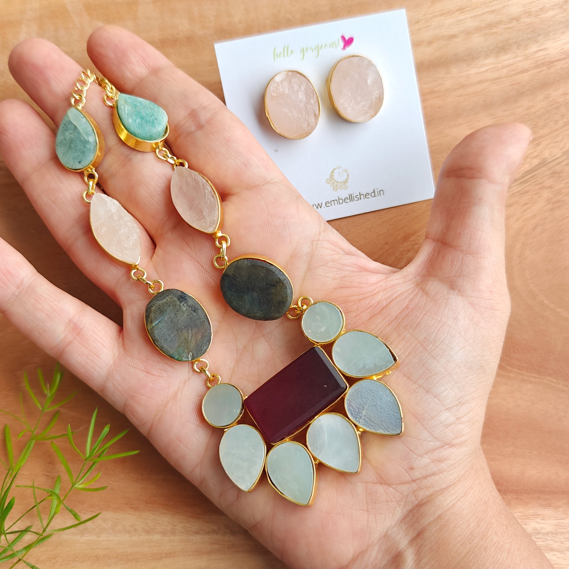 Boho Bloom Elara Necklace Set