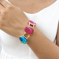 Agate Candy Crush Stone Bracelet