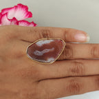 Agate Statement Ring