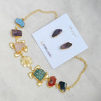 Raw Crystal Floral Dream Set