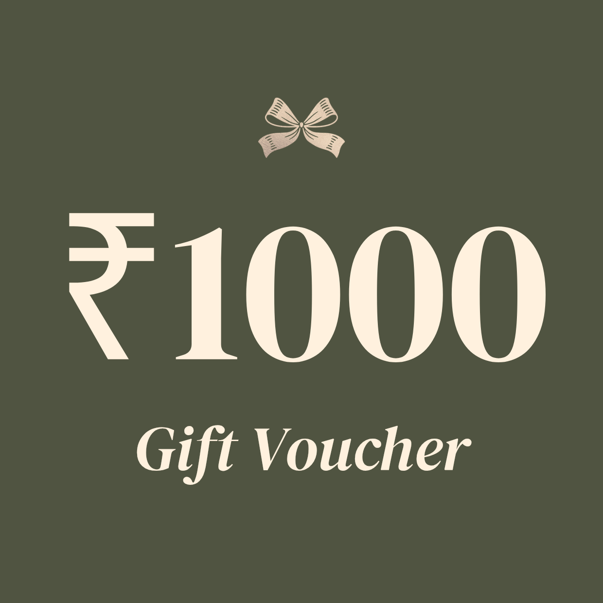 Gift Voucher 🎁
