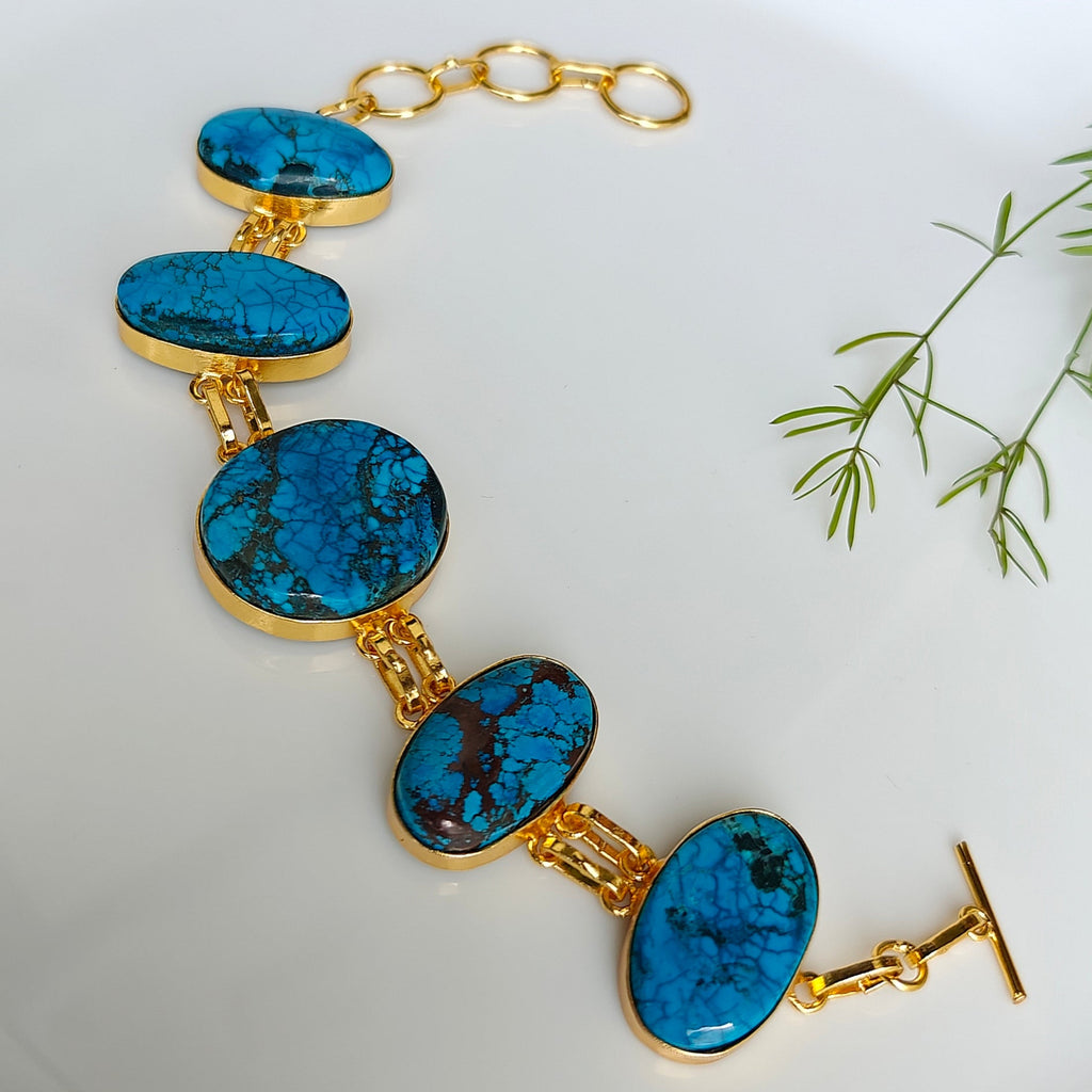 Howlite Turquoise Bracelet