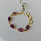 Natural tumble stones bracelet