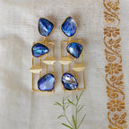 Azure Symphony Statement Earrings
