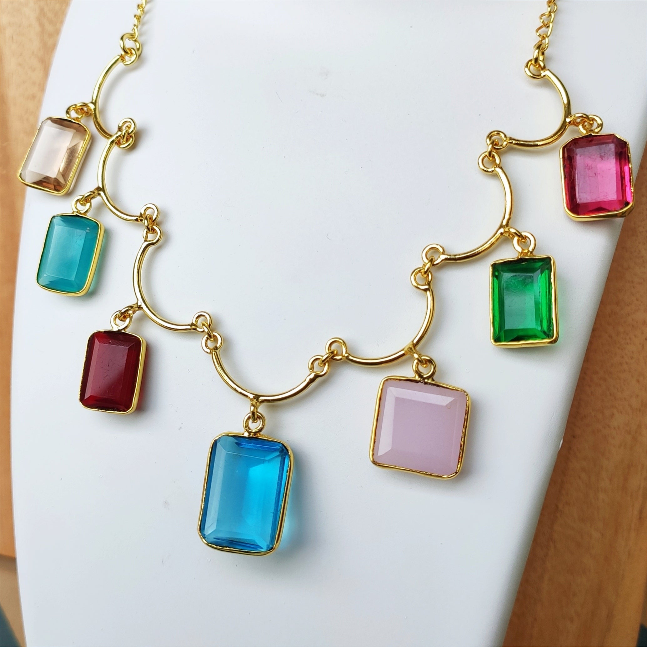 Kaleidoscope necklace set