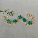 Natural tumble stones bracelet