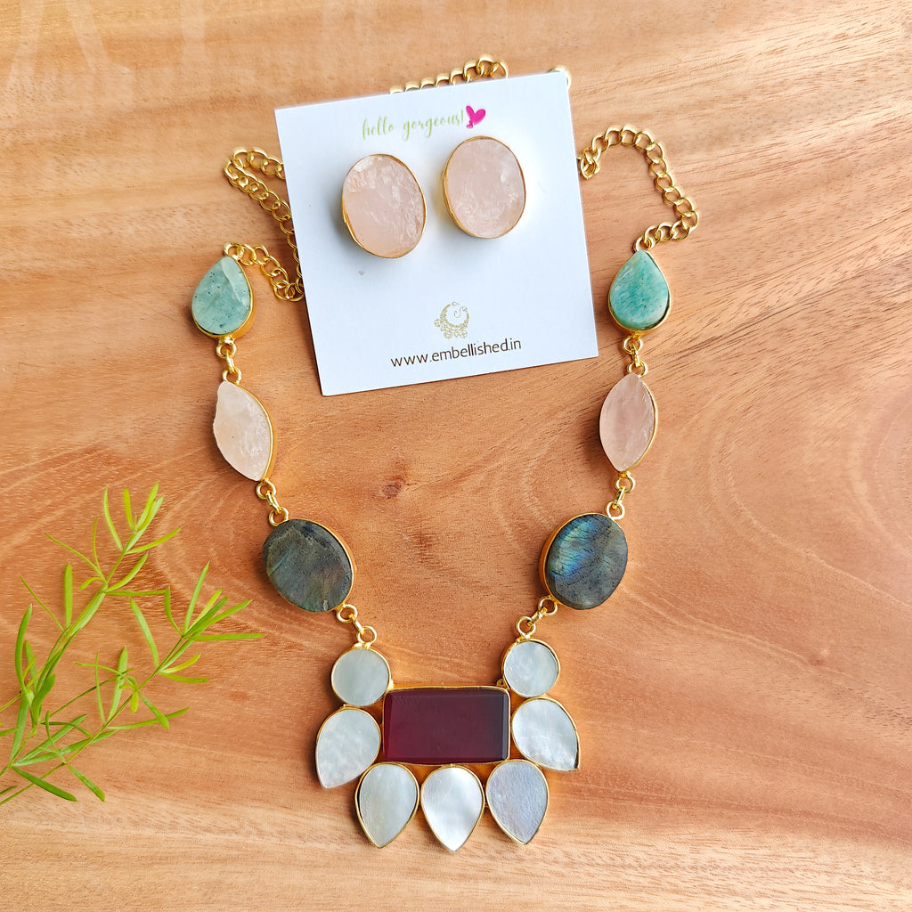 Boho Bloom Elara Necklace Set