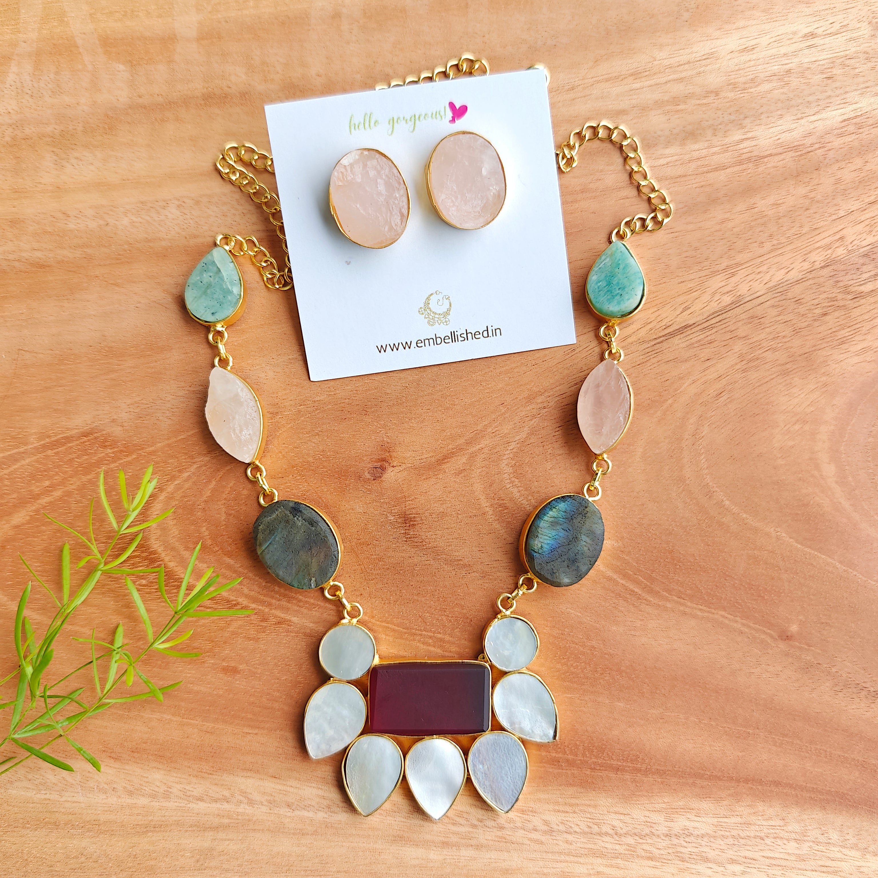 Boho Bloom Elara Necklace Set