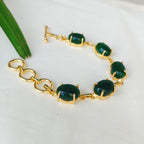 Natural tumble stones bracelet