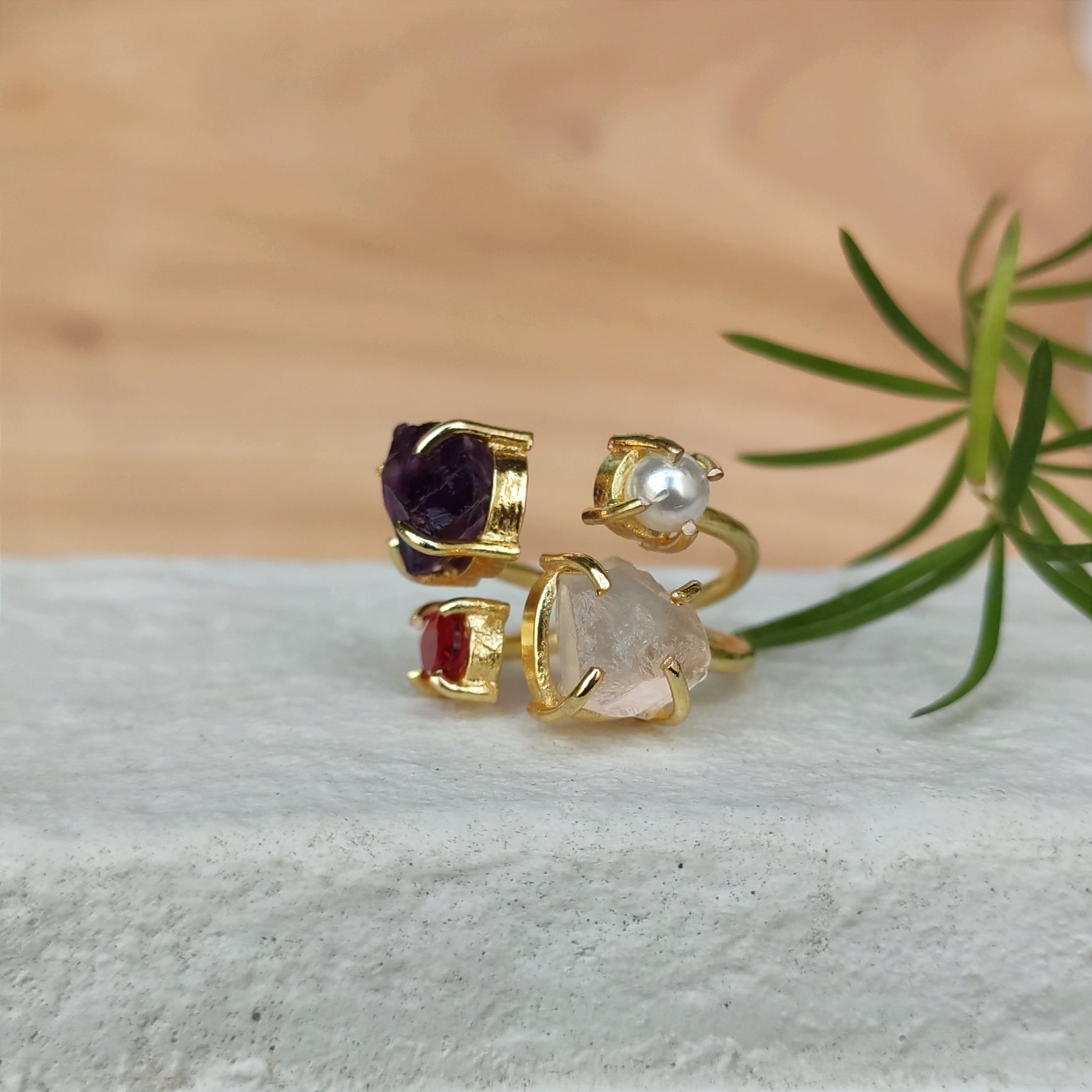 Elemental Harmony finger ring