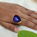 Agate Statement Ring