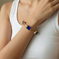 Indigo Radiance Bangle