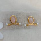 Pearl Tipped Statement Studs