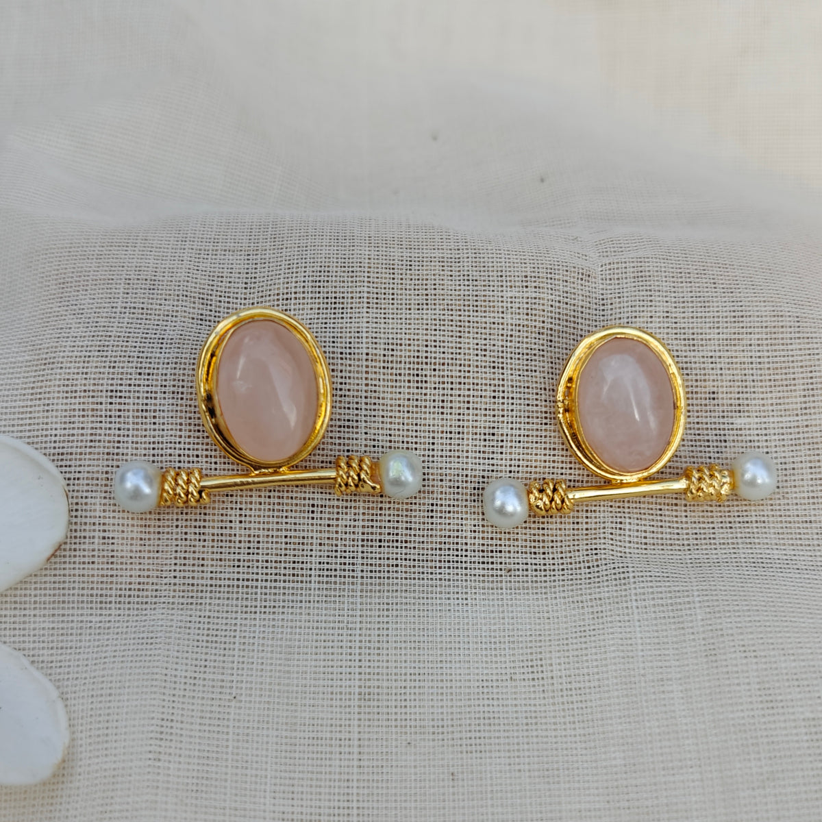 Pearl Tipped Statement Studs