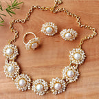 Regal Pearl Choker Set