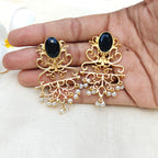 Filigree Golden Chandelier Earrings