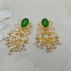 Filigree Golden Chandelier Earrings