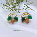 Monalisa dewdrop big studs