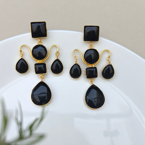 Midnight Muse Statement Earrings
