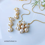 Pearl Bloom Necklace Set