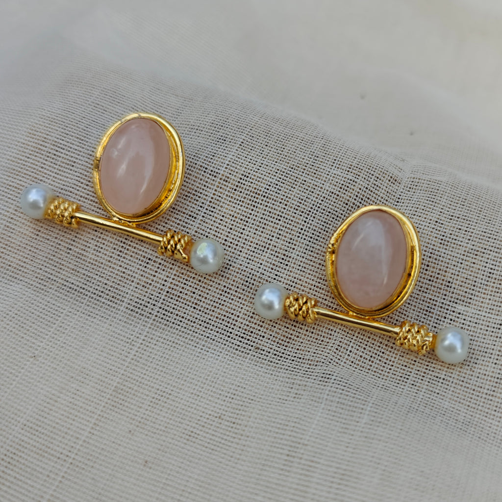 Pearl Tipped Statement Studs