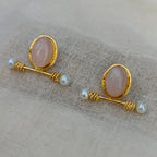 Pearl Tipped Statement Studs