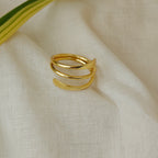 Golden Spiral finger ring