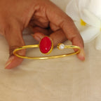 Coral and Pearl slim kada