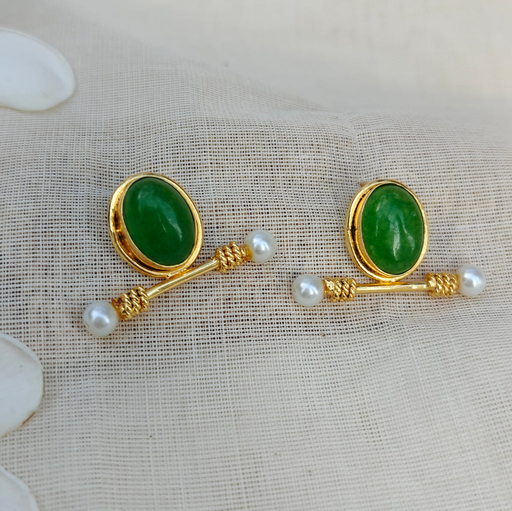 Pearl Tipped Statement Studs