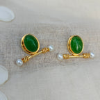 Pearl Tipped Statement Studs