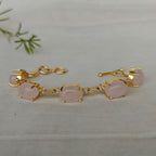 Natural tumble stones bracelet