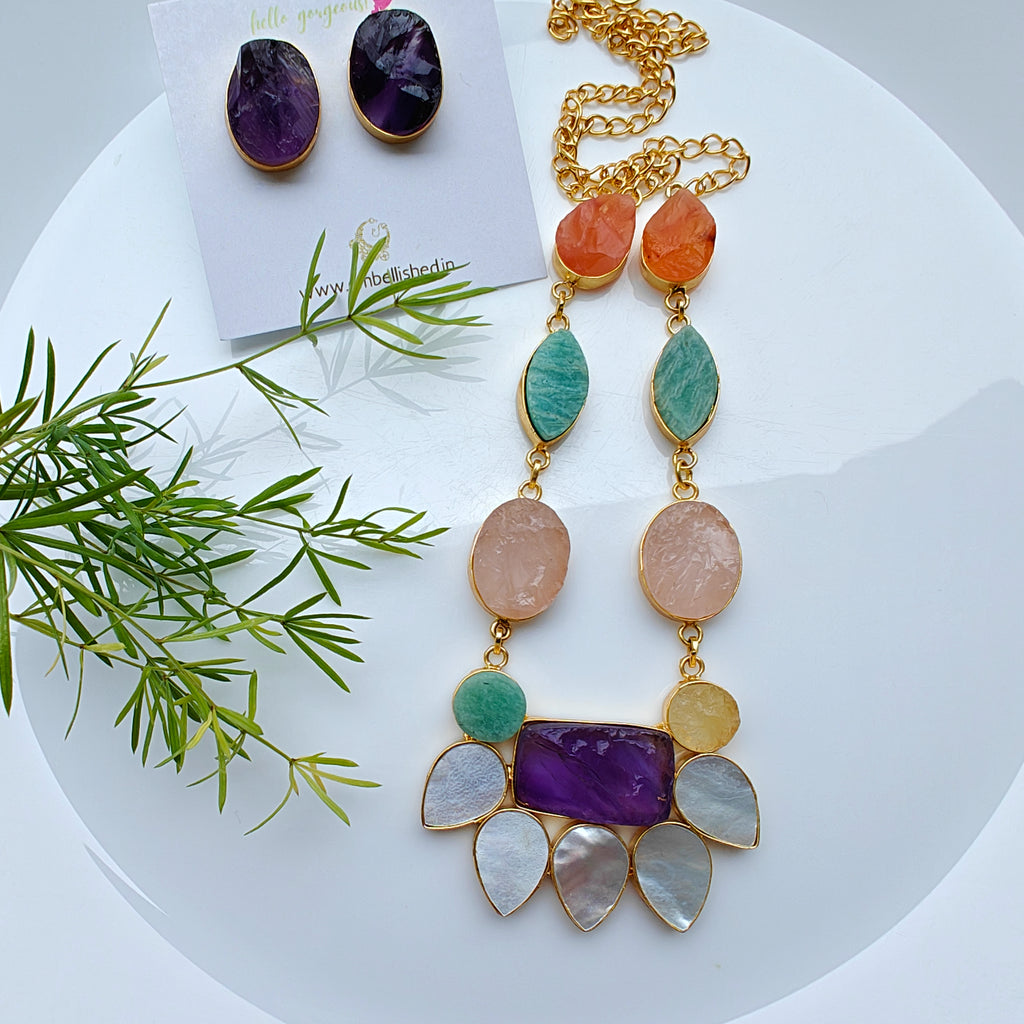 Boho Bloom Elara Necklace Set