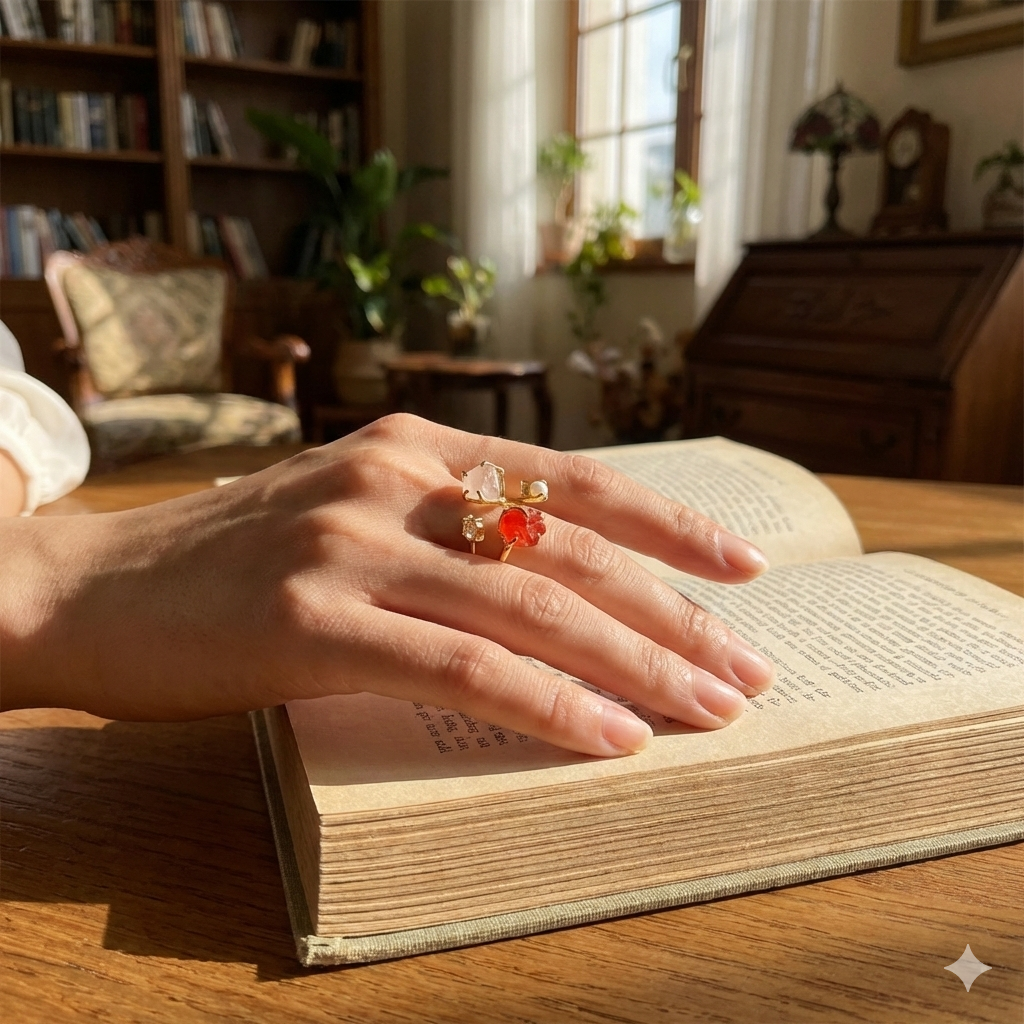 Elemental Harmony finger ring