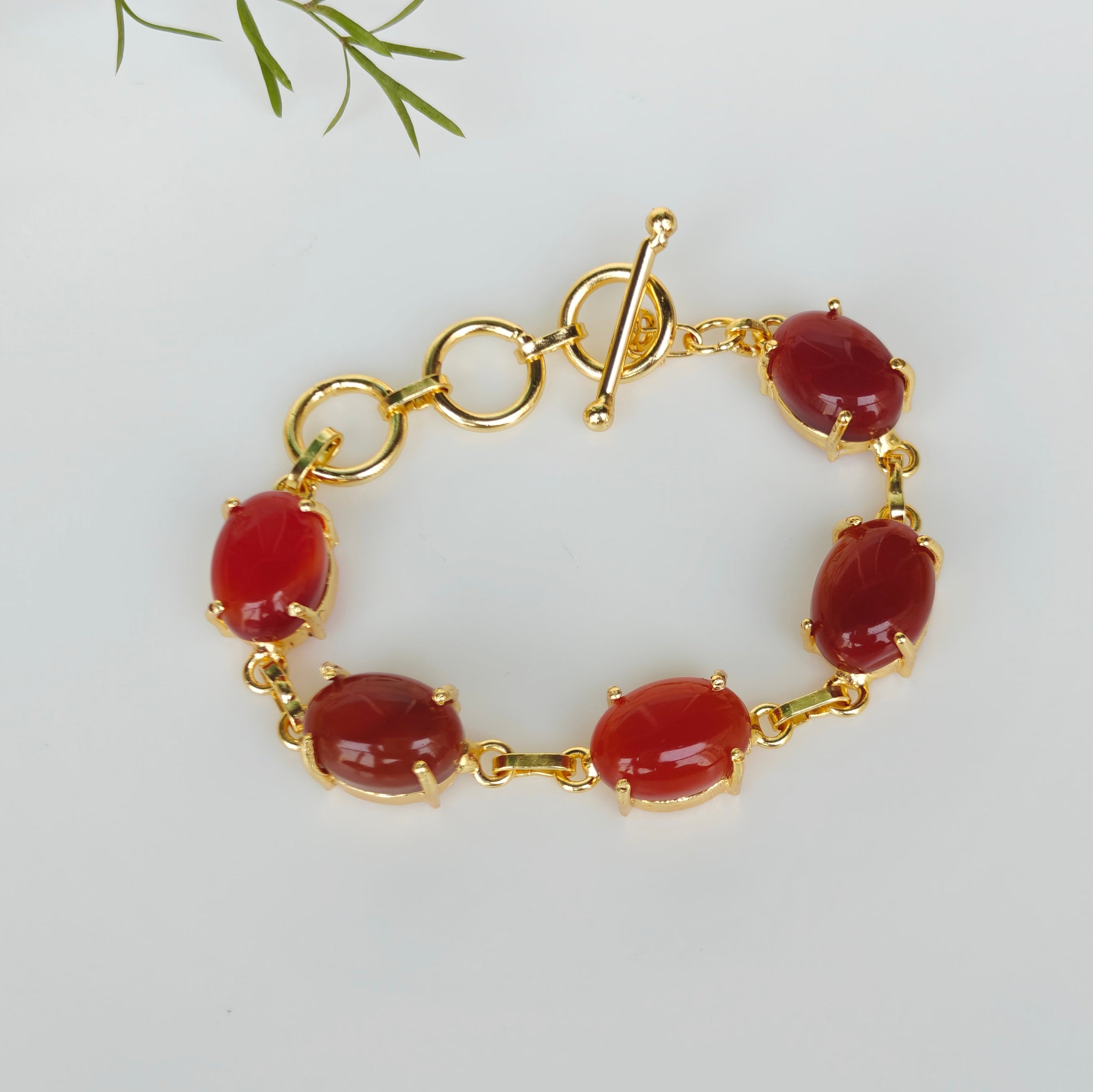 Natural tumble stones bracelet