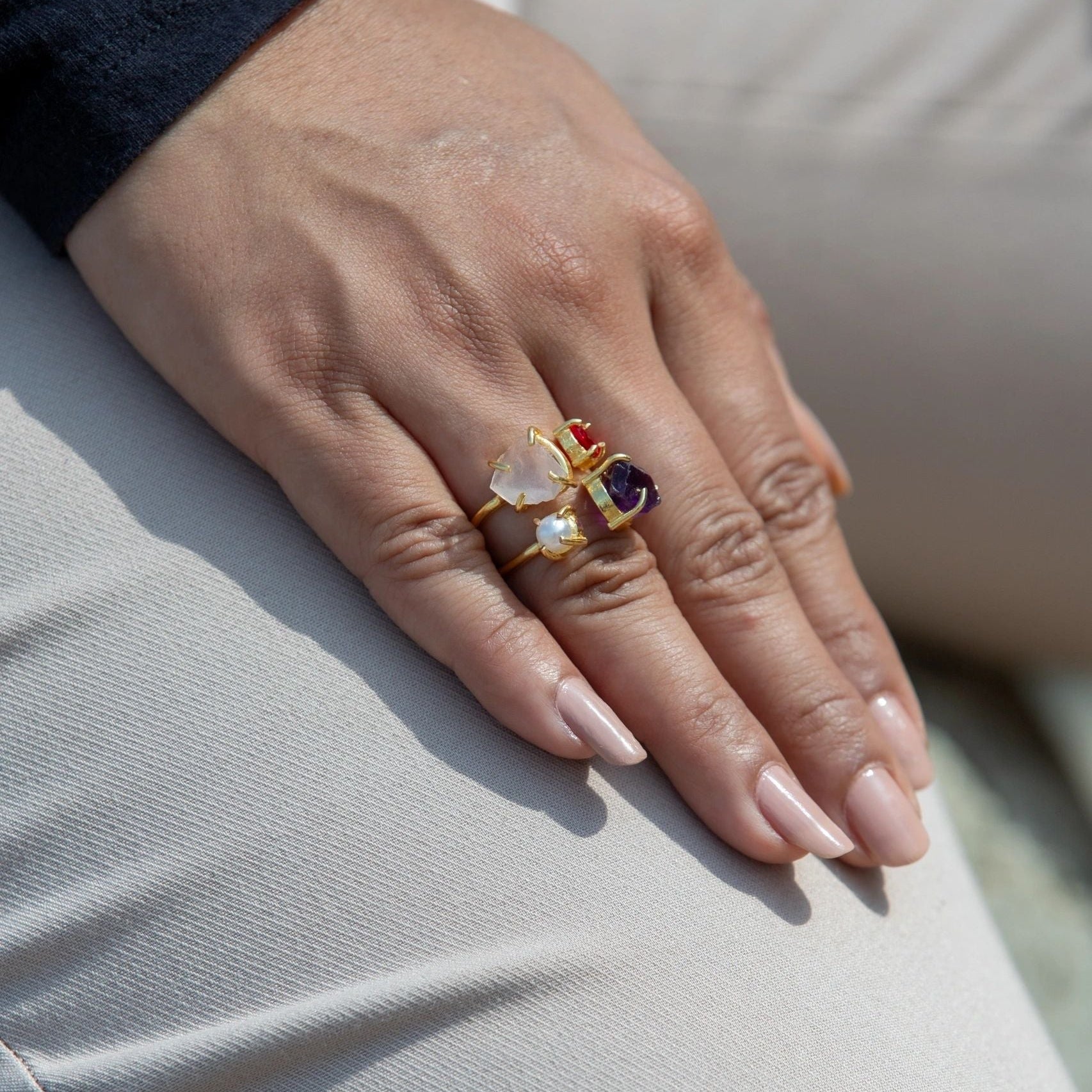 Elemental Harmony finger ring