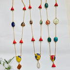 Carnival Gemstone Statement Chain - Yellow