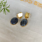 Labradorite heart drops 💙