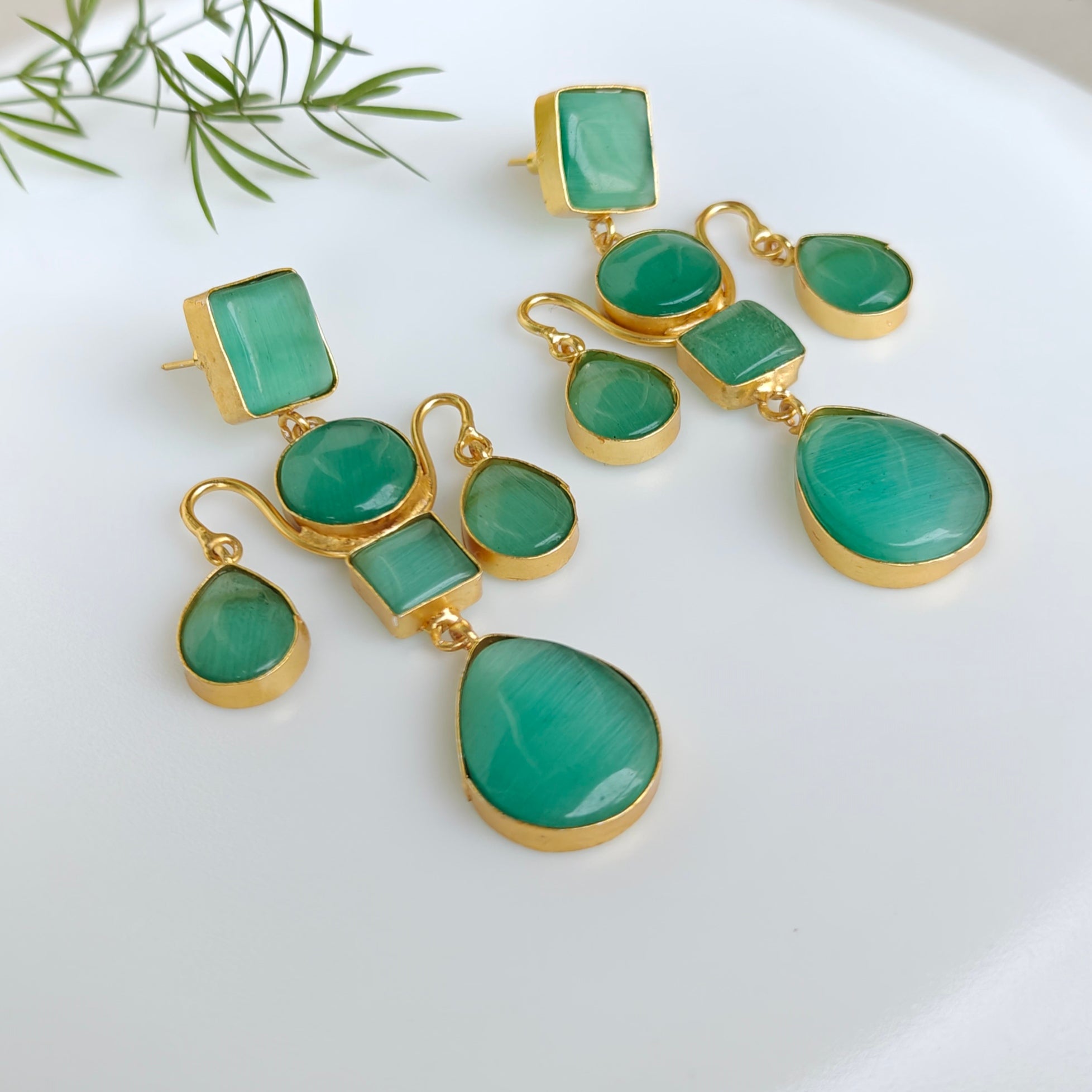 Mint Muse Statement Earrings
