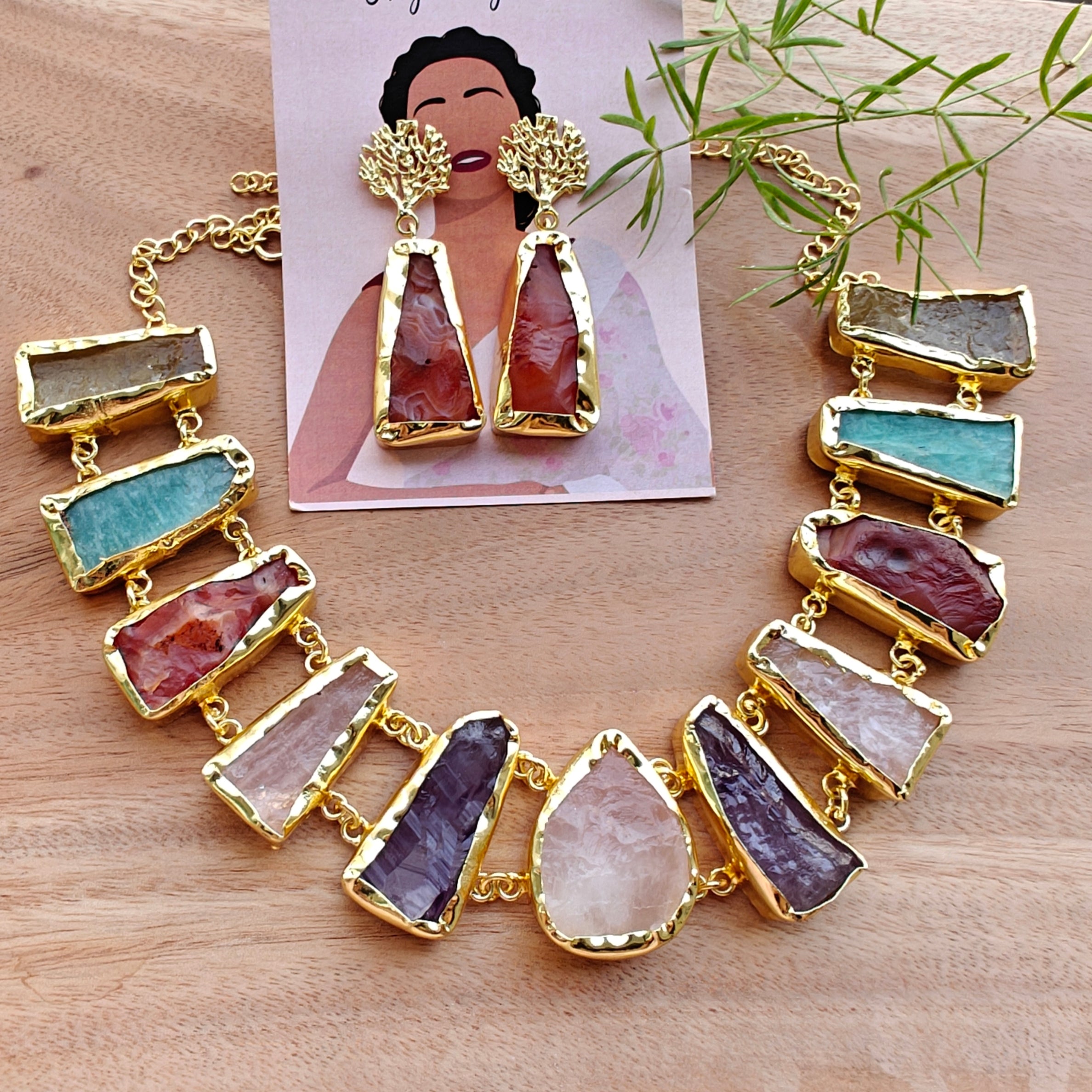 Spectrum Cleopatra Necklace Set