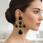 Midnight Muse Statement Earrings