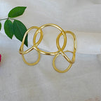 Golden Bubbles Statement Cuff