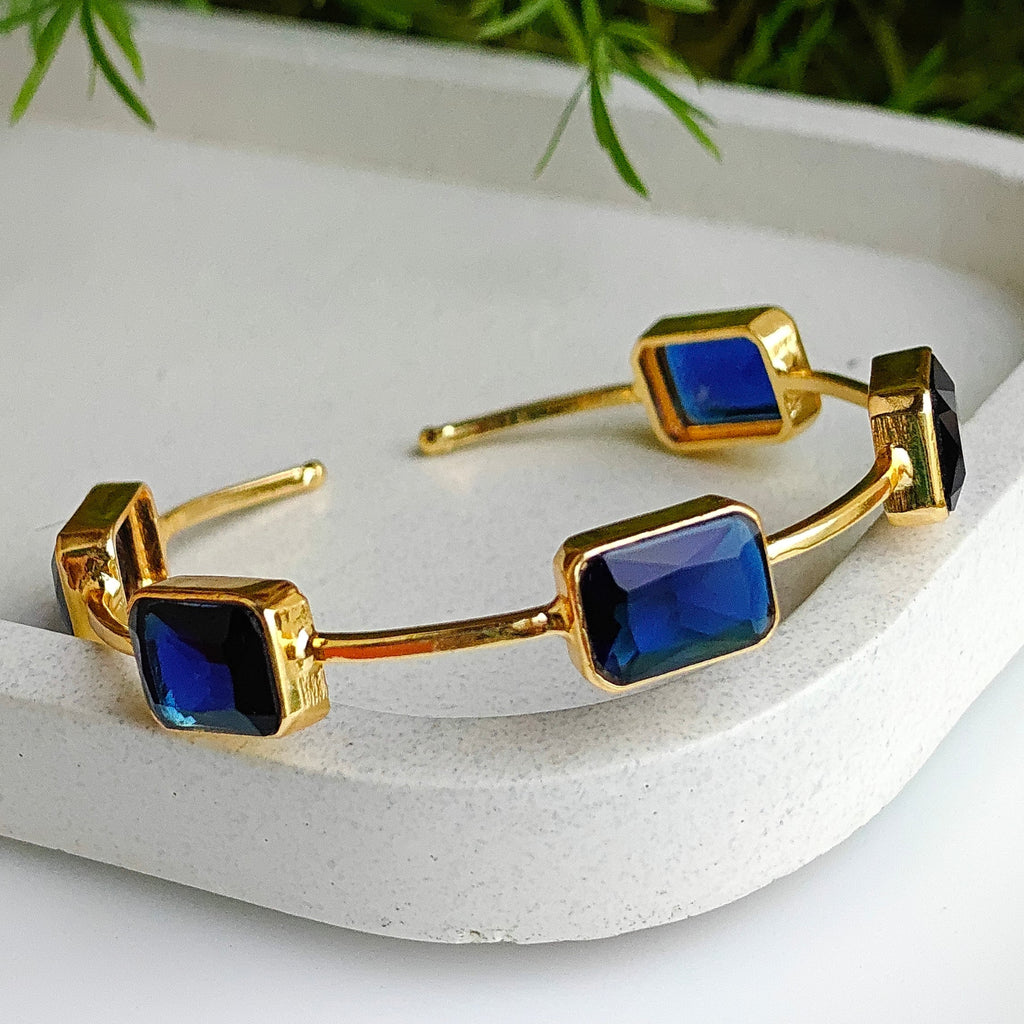 Indigo Radiance Bangle