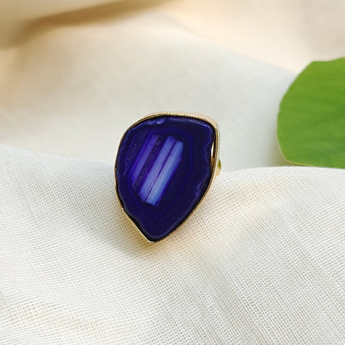 Agate Statement Ring