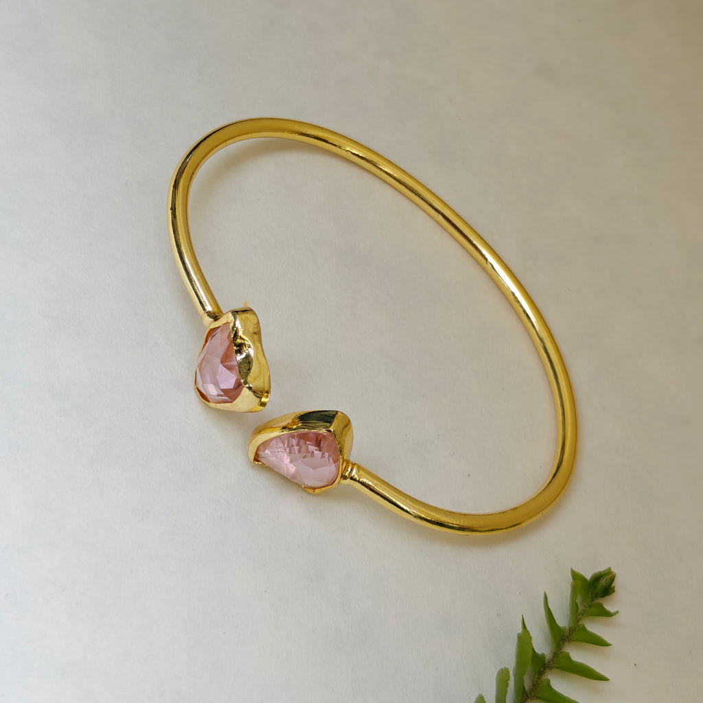 Pink hearts Slim Bangle