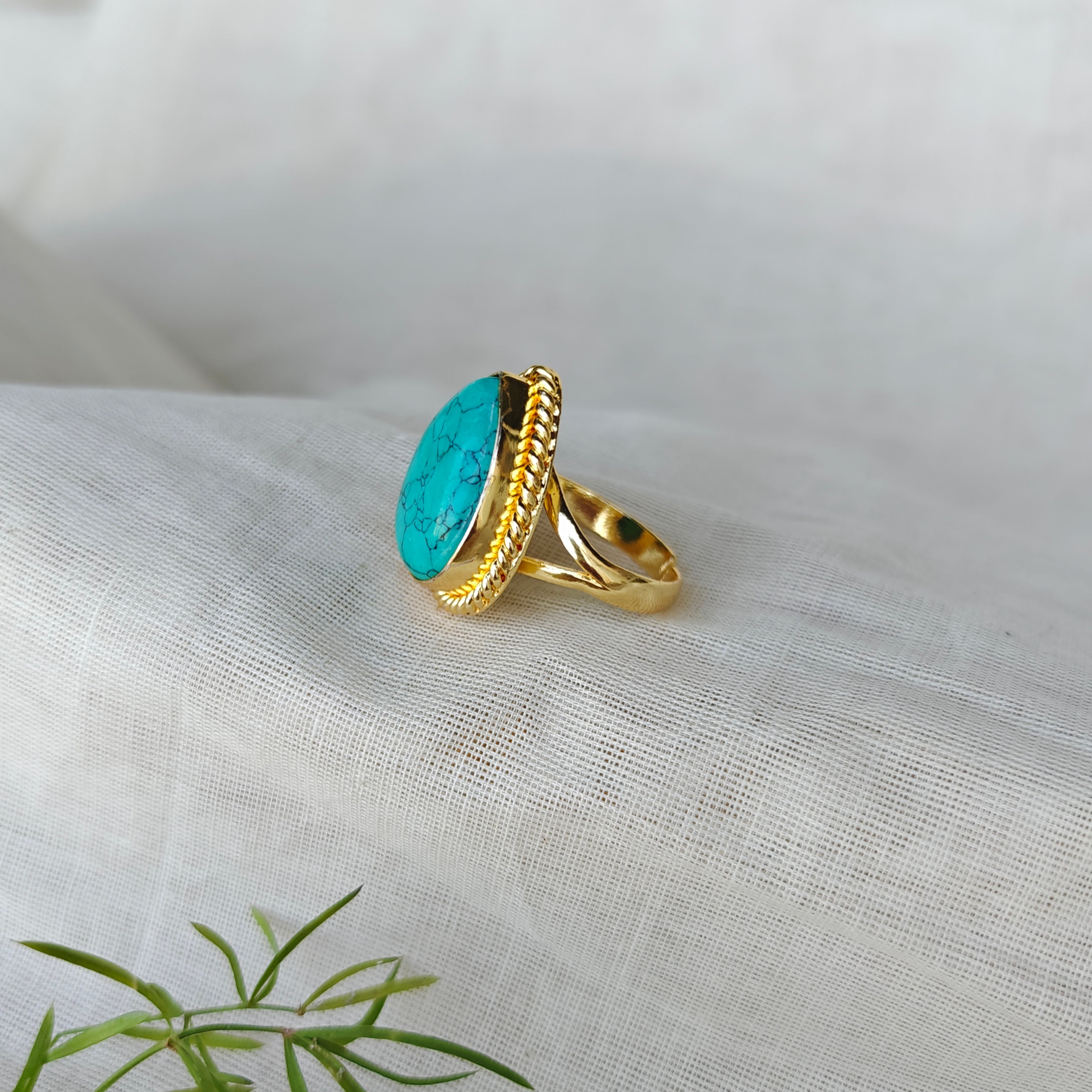 Turquoise Statement Ring