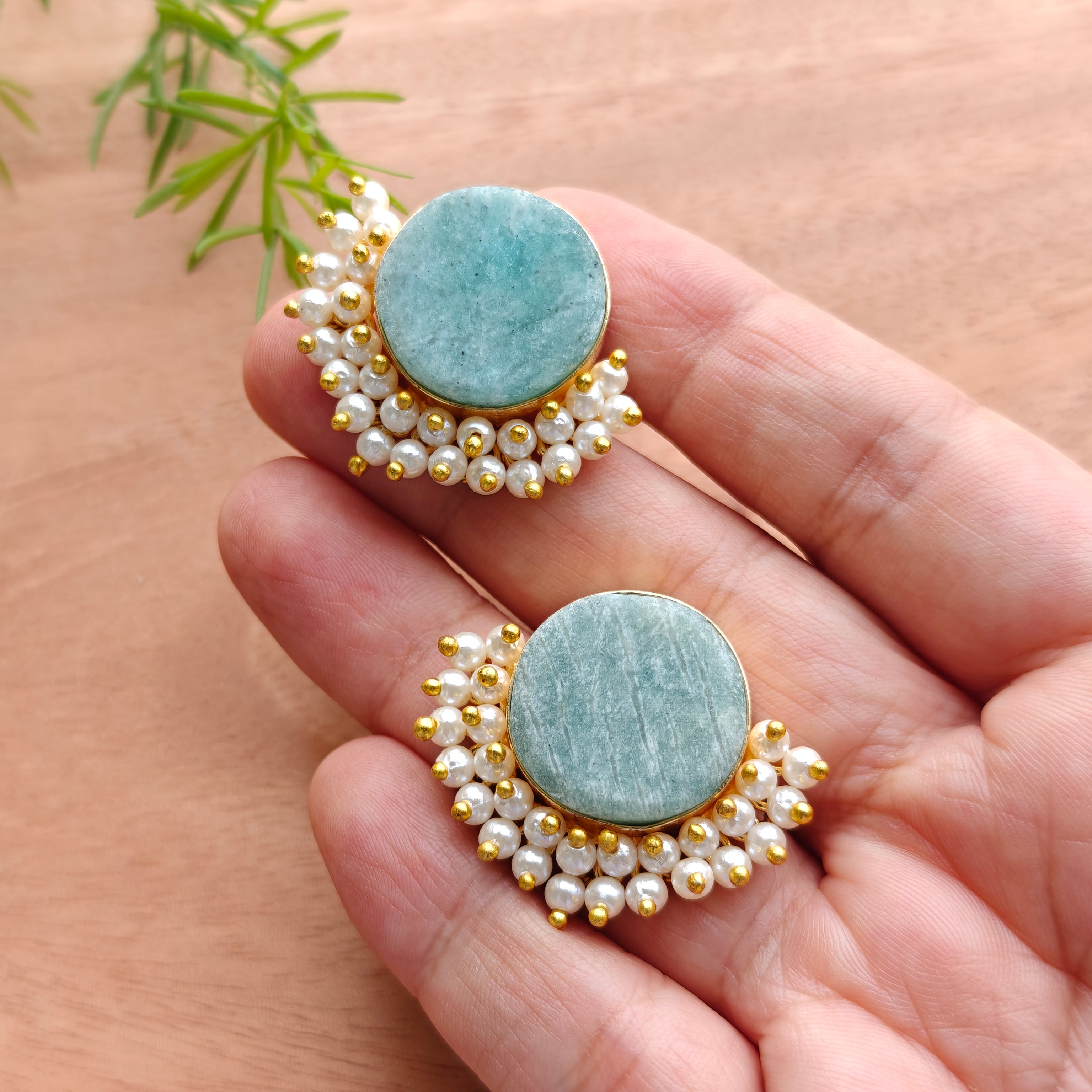Royal Multi-stone Pearl Ensemble