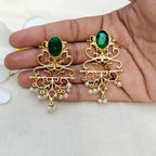 Filigree Golden Chandelier Earrings