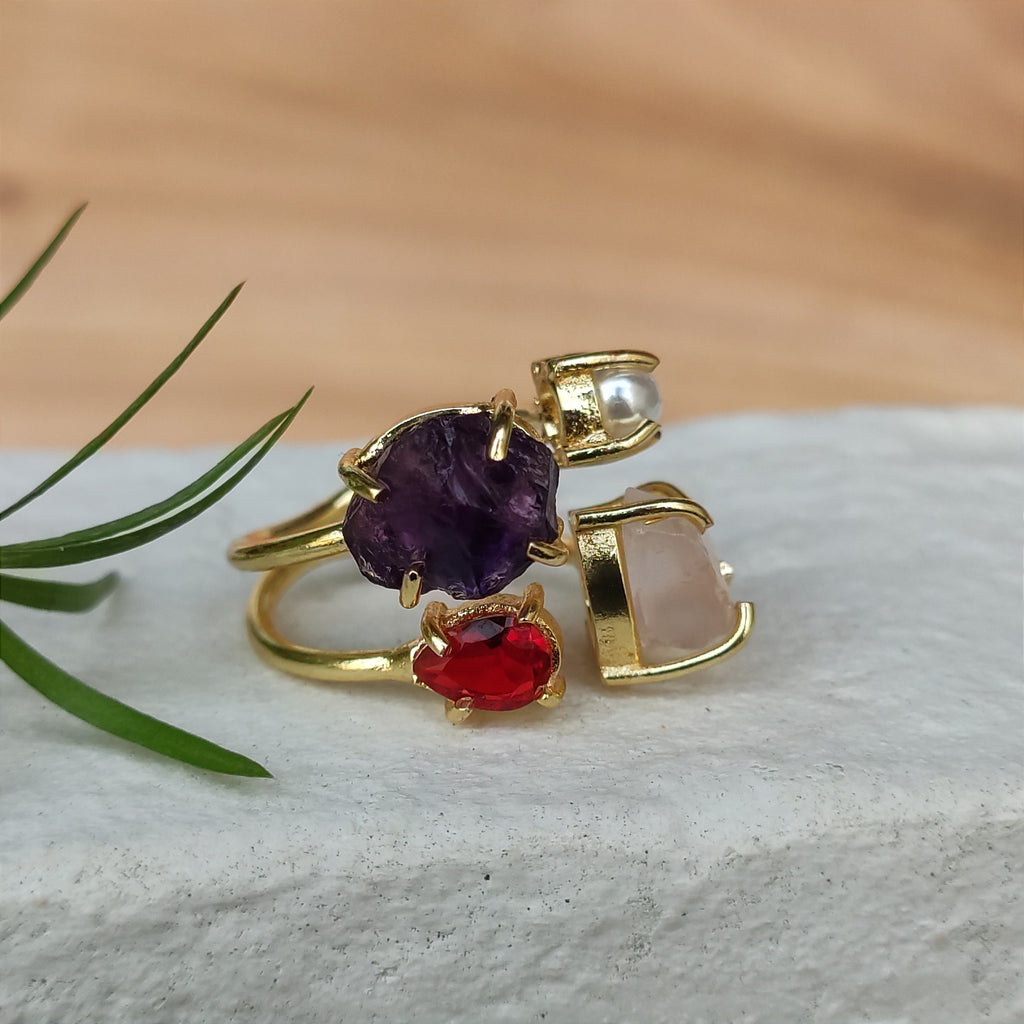 Elemental Harmony finger ring