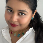 Kaleidoscope necklace set