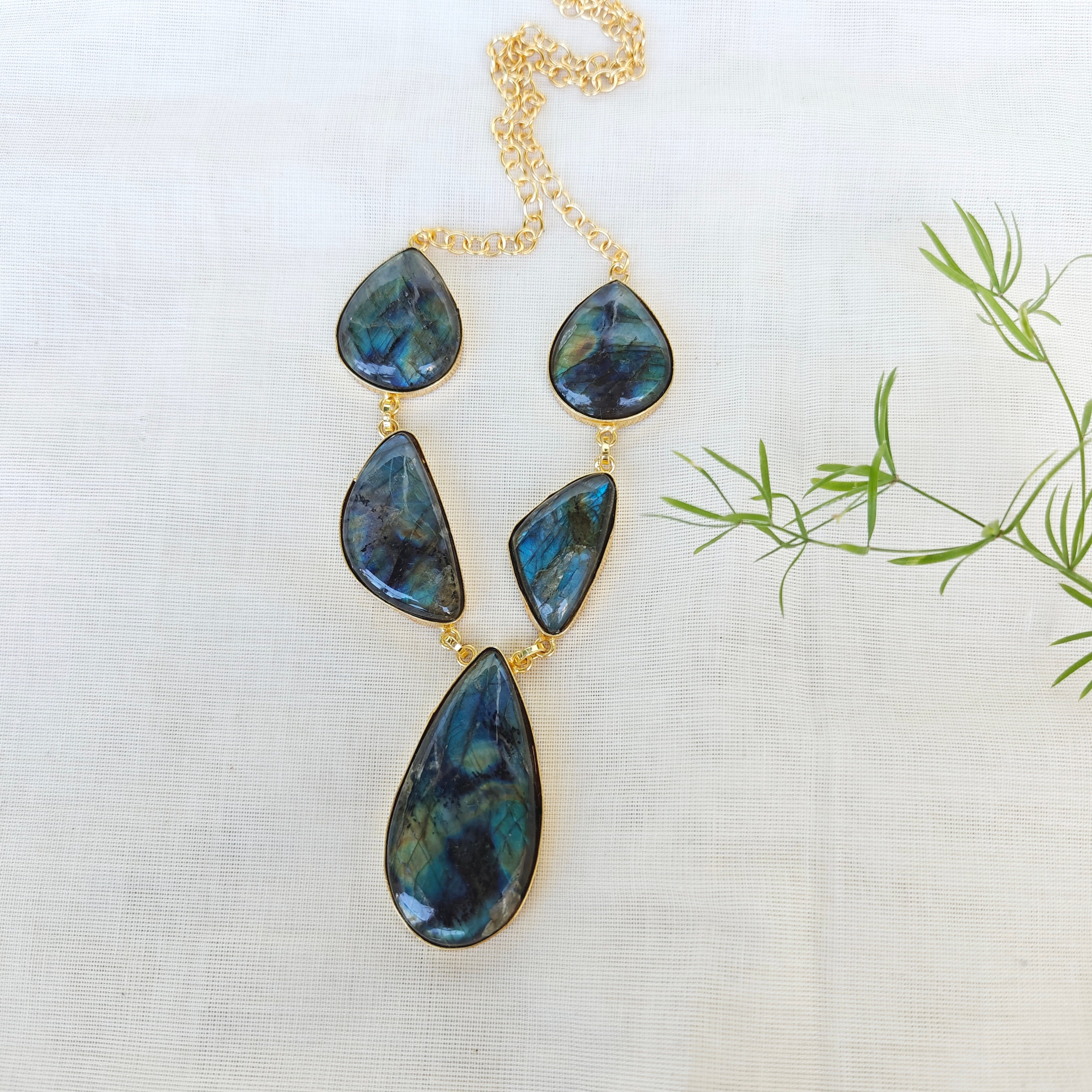 Lumina Labradorite neckpiece